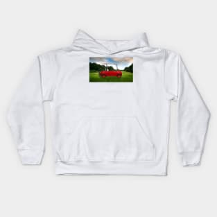 Fiat Golf Cart Kids Hoodie